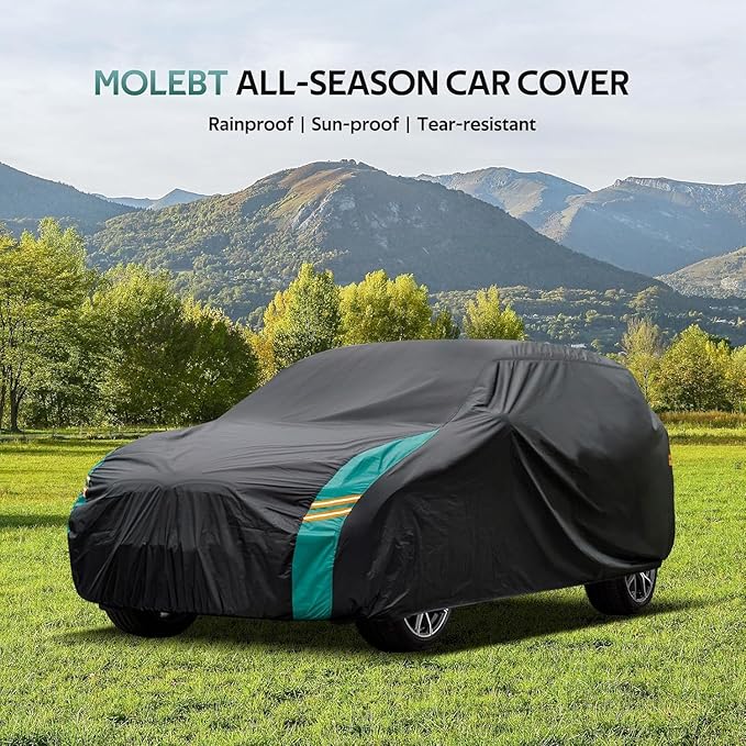 SUV Car Cover Custom Fit for Subaru Crosstrek, Waterproof All Weather for - Image 5