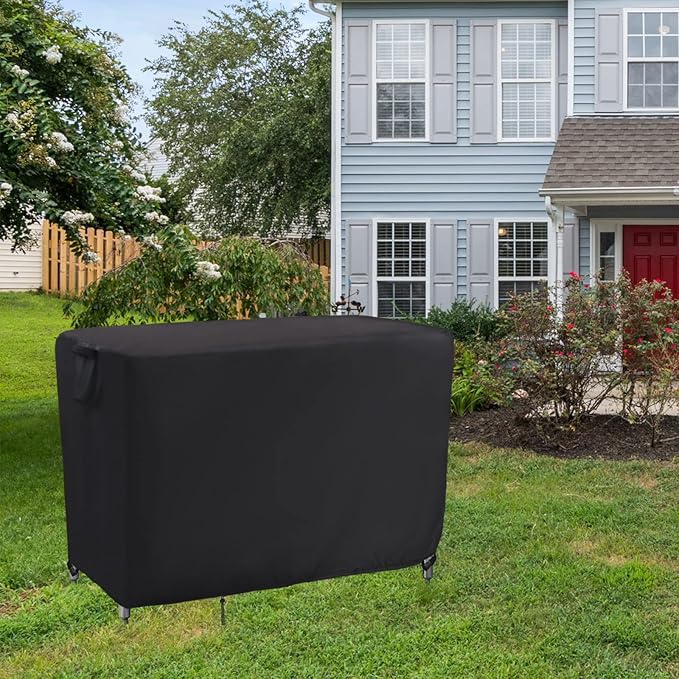 Kingling Grill Cart Cover, Waterproof Outdoor Prep Table Cover 46 Inch - Image 8