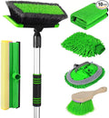 62'' Car Wash Brush with Long Handle, Soft Bristle Scratch-Free Car Wash by Stemni