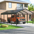 Carport 12x20 FT Metal Carport by VIWAT