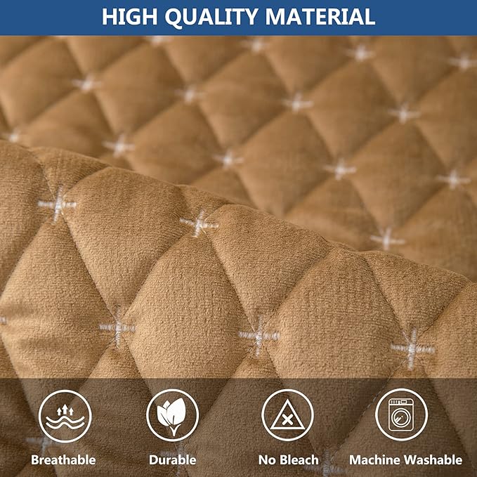 Eismodra Armrest Covers, Couch Cover, Sofa Cover, Backrest Covers, Anti-Slip - Image 3