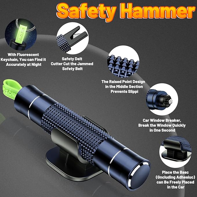 Window Breaker - SafeHammer Glass Breaker Under Water, Upgraded Antiskid - Image 4