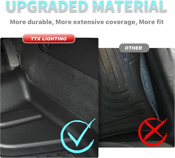 Floor Mats Compatible with Honda Pilot 8 Seats 2016-2022 - Image 7