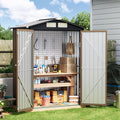 5x3FT Outdoor Steel Storage Shed by BreezZ