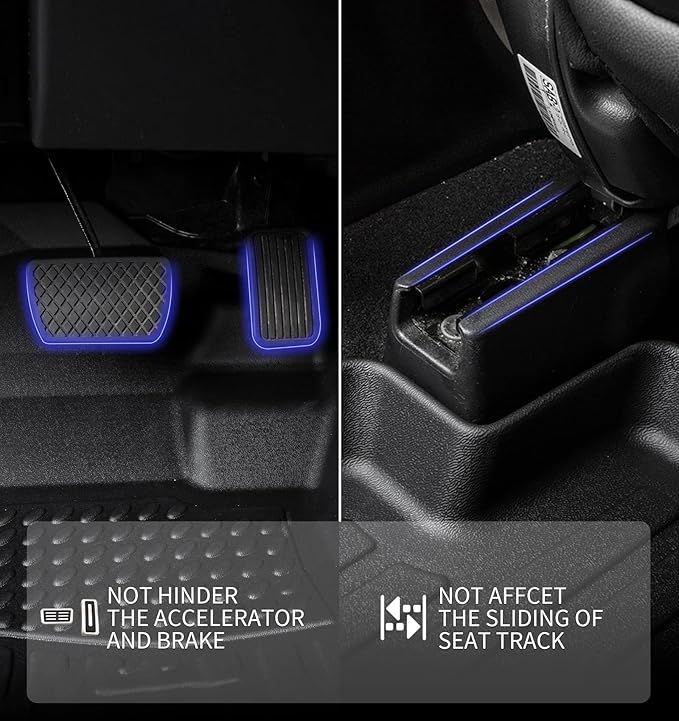 KELCSEECS Floor Mats Custom for 2025 2024 2023 2022 2021 Kia Sorento Car Mats - Image 4
