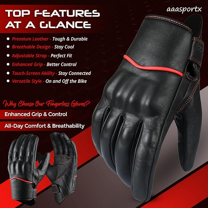 aasportx Motorcycle Gloves - Image 2