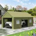 12x20 FT Carport, Heavy Duty Carport, Portable Garage by AirWire