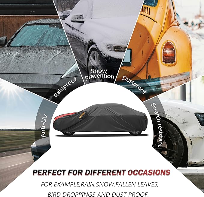 Car Cover Outdoor Automobiles Waterproof All Weater Truck Cover - Image 3