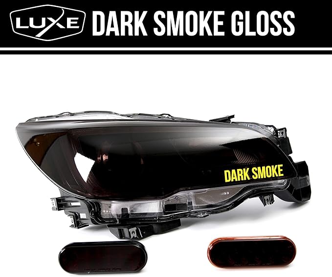 Luxe LightWrap Dark Smoke Universal Headlight Tint Light Tail Kit - Image 4