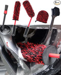 Metal Free Microfiber Wheel Brush Kit- Microfiber Angled Wheel Brush, Long by OeSee
