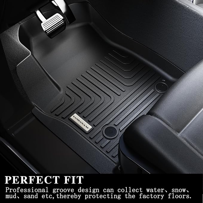 Floor Mats for 2021-2024 2025 Chevrolet Suburban 7 Seats（not fit 8 Seats）/ GMC - Image 3
