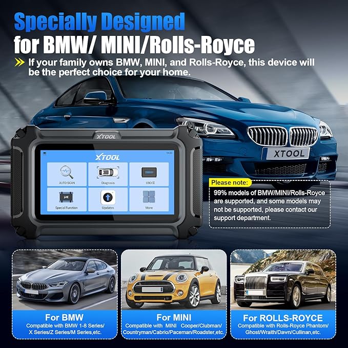 XTOOL IP500 for BMW OBD2 Scanner, Full Systems Bidirectional Scan Tool - Image 9