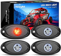 Nilight LED Rock Light 4PCS Underglow Wheel Well Pods Waterproof Exterior by Nilight