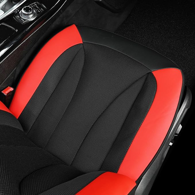 GIANT PANDA Front Car Seat Cover Custom Fit Toyota, 3D Air Mesh Car Seat Covers - Image 8