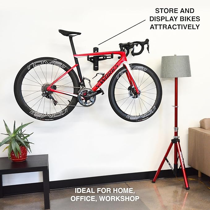 FEEDBACK SPORTS | Velo Wall Rack 2D Bike Storage | Bicycle Hangar Mount - Image 4