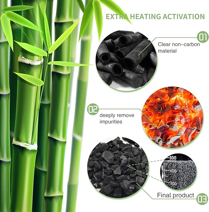 16 Pack Bamboo Charcoal Air Purifying Bag, Activated Charcoal Bags Odor Absorber - Image 3