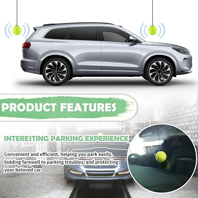 2PCS Tennis Garage Parking Aid - Image 4