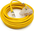 50 ft - 12 Gauge Heavy Duty Extension Cord - 3 Outlet Lighted SJTW - by WattsWire