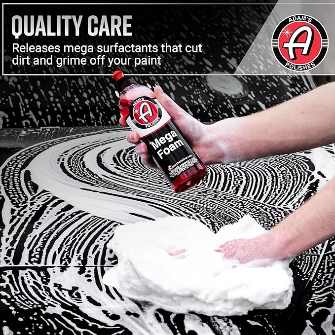 Adam’s Mega Foam Car Wash Soap – pH Neutral, Ultra Concentrated - Image 7
