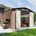 10x12 FT Outdoor Storage Shed by Breezestival