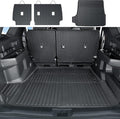 Cargo Liner & Backrest mat for 2025 Toyota 4Runner Fuel 5-Seater, Full Coverage by Houclemic