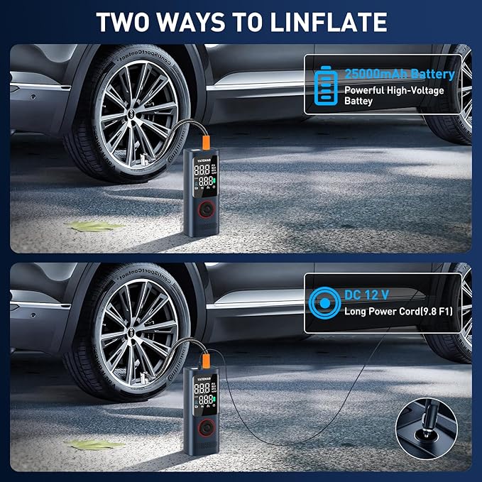 Tire Inflator Portable Air Compressor - Image 6