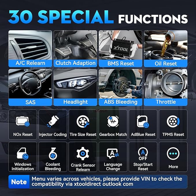 XTOOL D6S OBD2 Scanner Diagnostic Tool, 2025 Car Scanner - Image 3