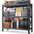 Heavy Duty Garage Shelving Unit by HYMNXEMO