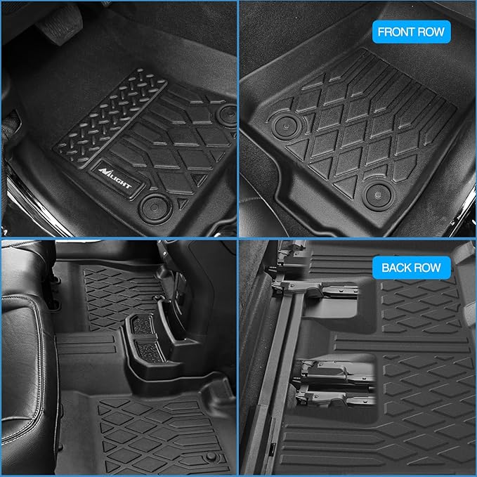 Nilight Floor Mats for Hyundai Santa Cruz 2022 2023 2024 2025 All Weather - Image 7