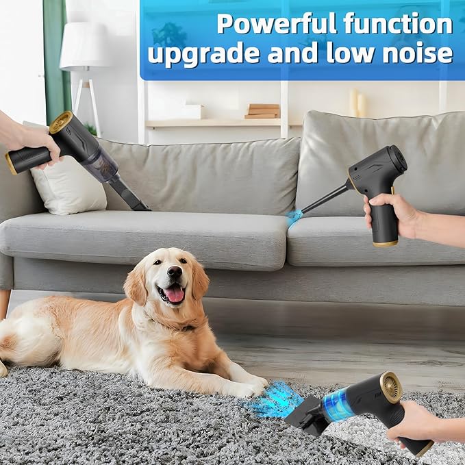 Handheld Car Vacuum Cleaner Cordless, High-Power Brushless 20000PA Mini Hand - Image 3