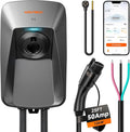 WOLFBOX Level 2 ev Charger 50 Amp J1772, Hardwired ev Charger Level 2 by WOLFBOX