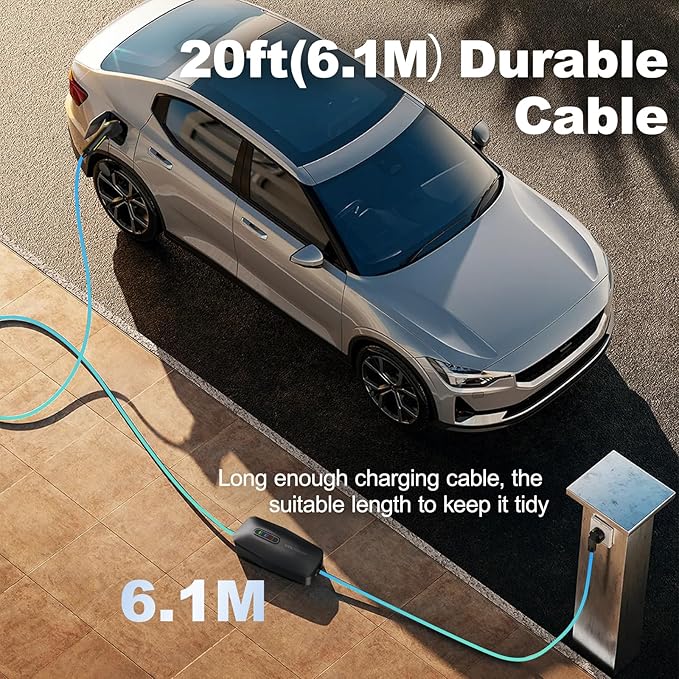 Level 1&2 EV Charger, Electric Vehicle Portable Charger - Image 6