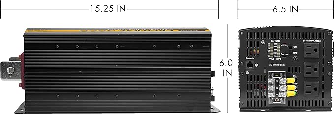 Wagan EL3744 12V 5000 Watt Power Inverter - Image 3