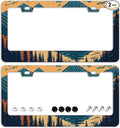 Mountains Forest License Plate Frames by TQFTPT