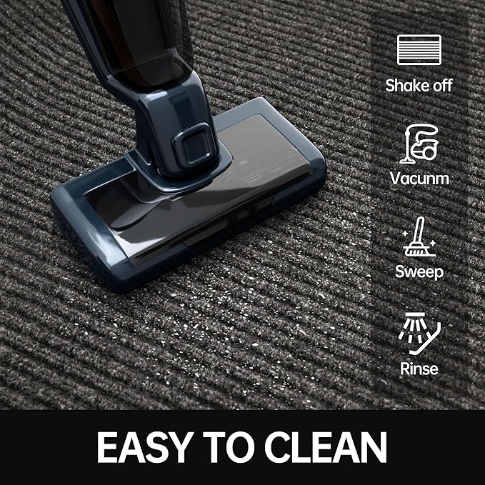 Front Door Mat, Commercial Door Mats Entrance, Low Profile Welcome Mats Non-Slip - Image 3