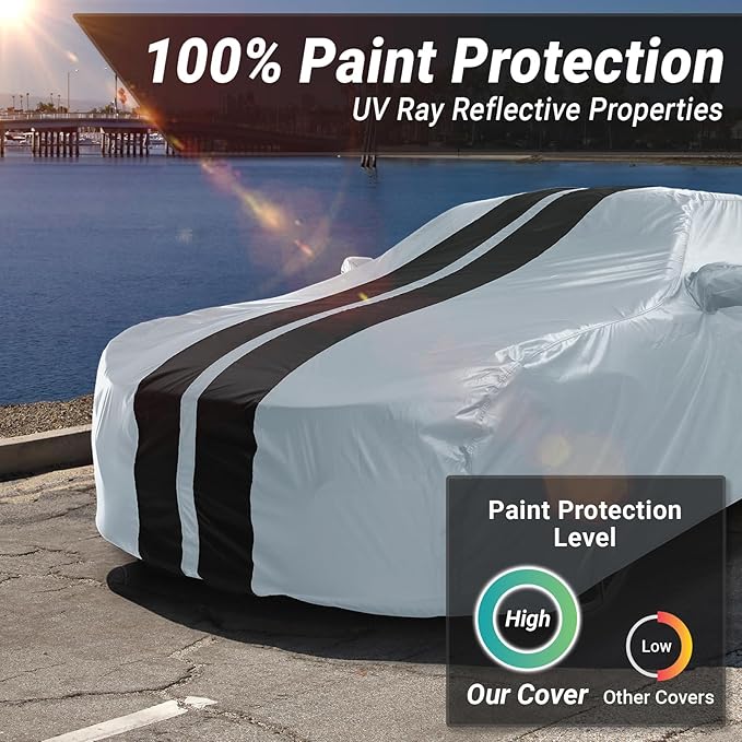 iCarCover Custom Car Cover for Chevy Master Waterproof All-Weather Rain Snow UV - Image 3