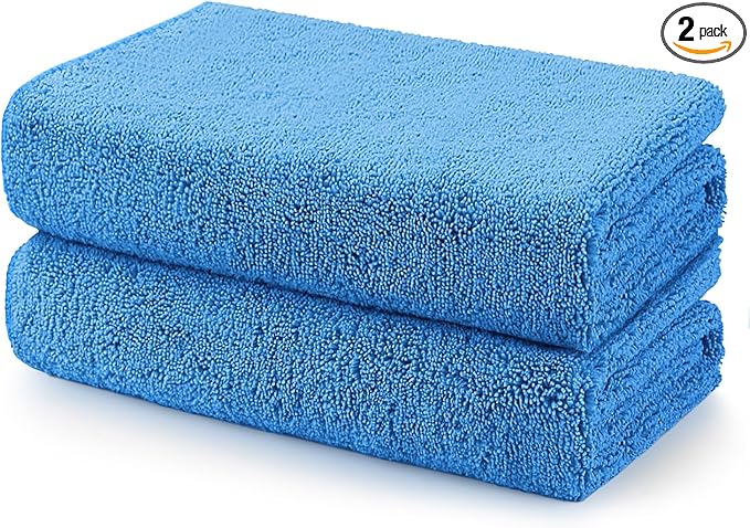 HOMEXCEL Car Drying Towels, 2 Pack Professional Microfiber Towels by HOMEXCEL