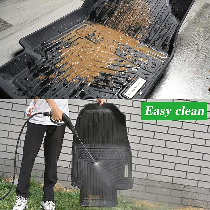 Trunk Mat & Backrest Mat for 2025 Nissan Kicks TPE All Weather Protection Cargo - Image 6