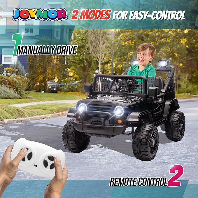 JOYMOR 12V Kids Ride on Truck - Image 3