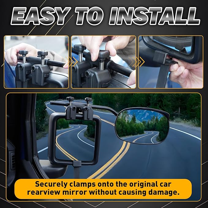 Universal Clip on Towing Mirrors Extensions - Image 6