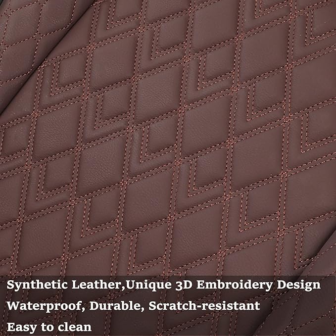 JOJOBAY Car Seat Covers for Dodge Ram 2 Pcs Front, Fit Ram 2009-2025 - Image 6