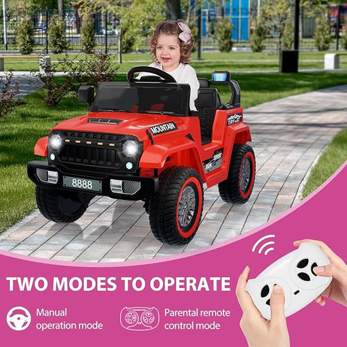 12V Kids Ride On Truck Car, Battery Powered Electric Vehicles - Image 2