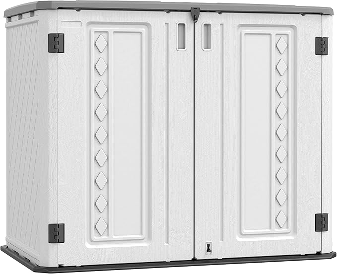 ADDOK Horizontal Storage Shed Outdoor by ADDOK