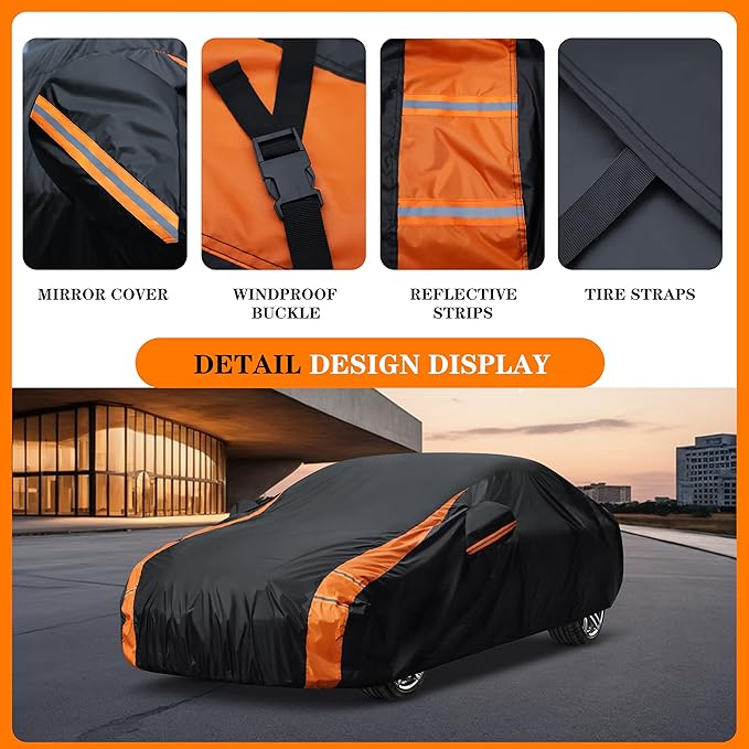 Heavy Duty Waterproof Car Cover - Image 3
