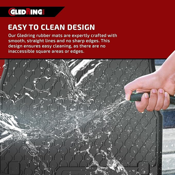 Gledring USA Custom Fit All-Weather Rubber Cargo Liner Mat Compatible - Image 5