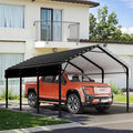 Walsunny Metal Carport 12x15 FT Heavy Duty Carport Canopy by Walsunny