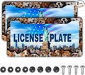 License Plate Frames Multicolor Custom License Plate Frame Dogs Collection by Unknown
