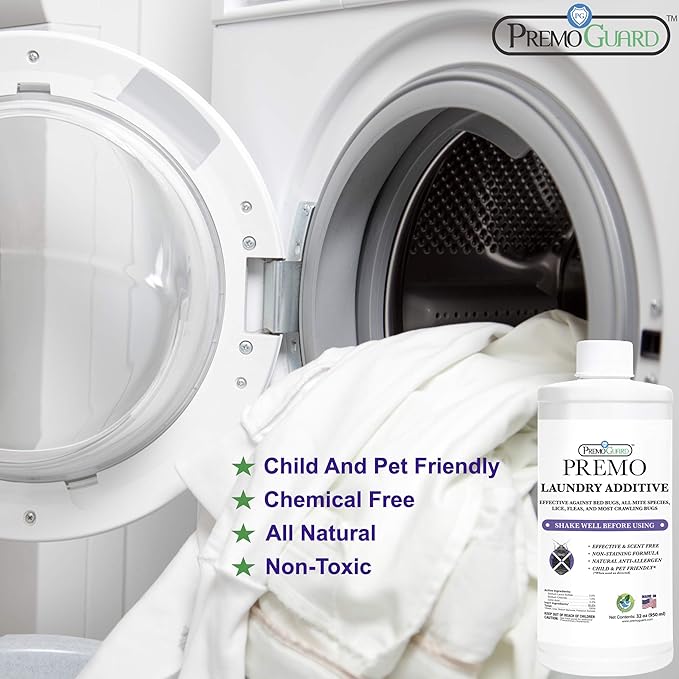 Premo Guard Bed Bug & Mite Laundry Detergent Additive 32 oz – Child & Pet - Image 5
