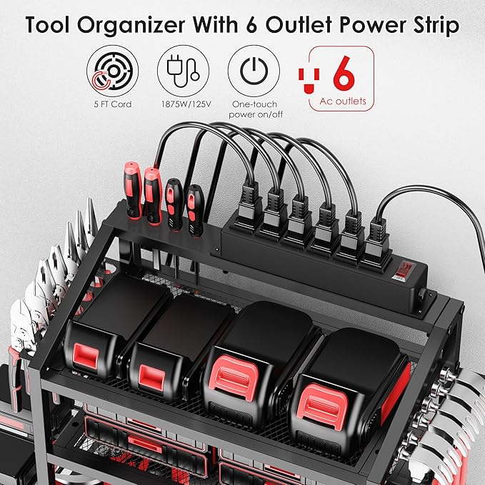 Power Tool Organizer Wall Mount - Image 2