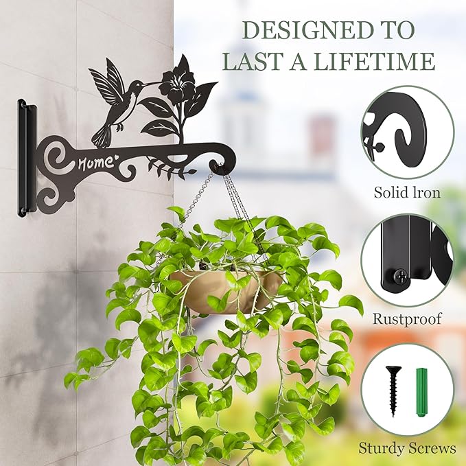 10 Inch Metal Plant Hooks - Image 4